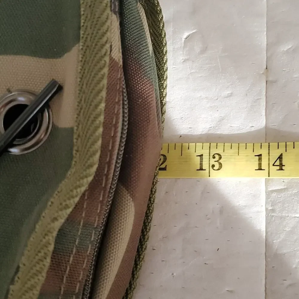 Mil-tec Unisex Shower Toiletries Camo Army Military Bag Shower Caddy